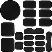 Lot De 2 Ensembles De Coussinets De Casque Vélo & Moto – Doublure En Mousse Confortable Avec Filet Anti-Insectes