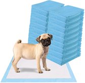 COSTWAY Coussinets d'entraînement pour chiens, conception étanche à 5 couches, coussinets pour chiots, coussinets hygiéniques, coussinets jetables, coussinets PIPI, coussinets d'entraînement pour chiots (200 pièces, 60 x 60 cm)