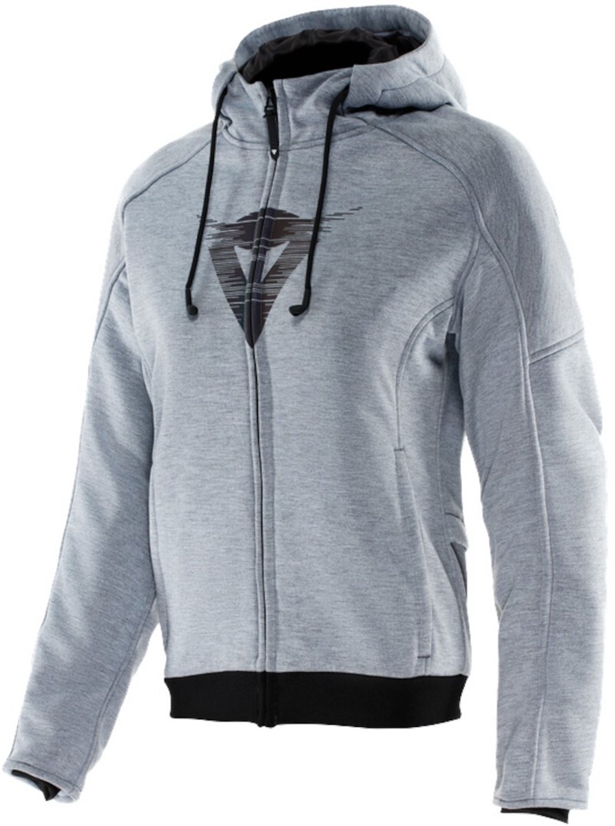 Dainese Daemon-X Safety Dames Grijs Motorcycle Zip Hoodie - Jas