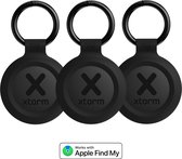 Bol.com Xtorm TravelTag - Waterdicht IP64 - Zwart - 3 stuks (geschikt voor Apple iOS) aanbieding