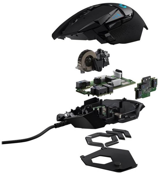 Logitech Souris de jeu hautes performances G502 HERO