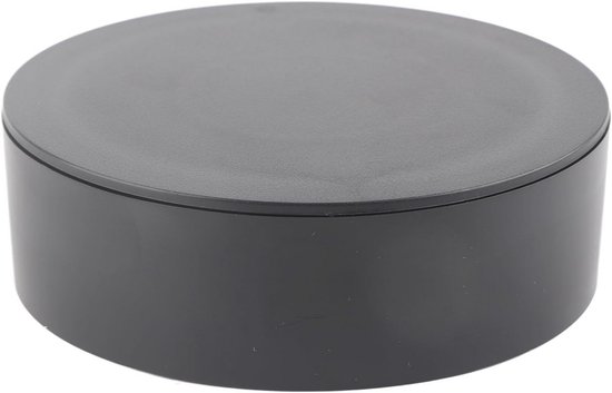 DHRH Roterende display-standaard, professionele winkeldisplaystandaard, elektrische draaitafel voor fotografie, wit/50 cm