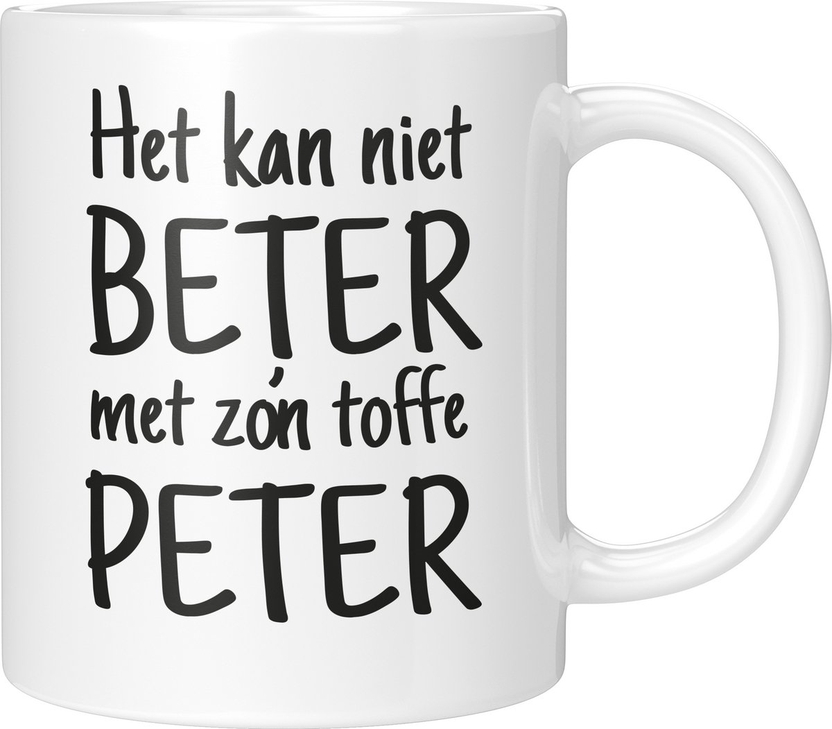 Mok - Cadeau Peter - toffe peter - Communie - lentefeest - keramiek - koffiemok - theemok