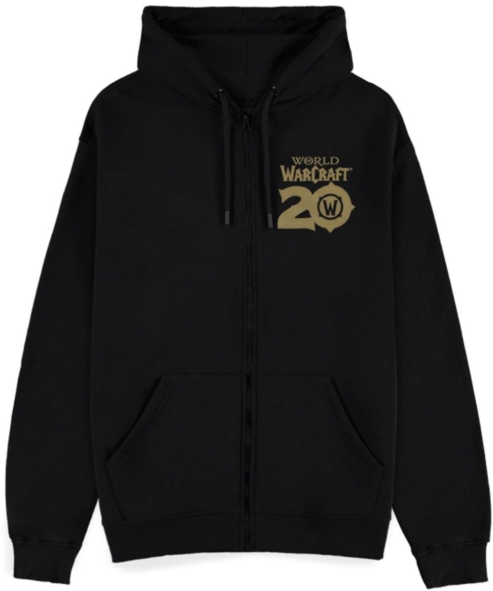 World Of Warcraft 20th. Anniversary Heren Vest met capuchon - zwart - M