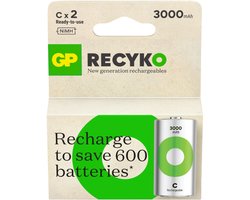 GP Batteries ReCyko Pro RECYKO C Oplaadbare batterij Nikkel-Metaalhydride (NiMH)