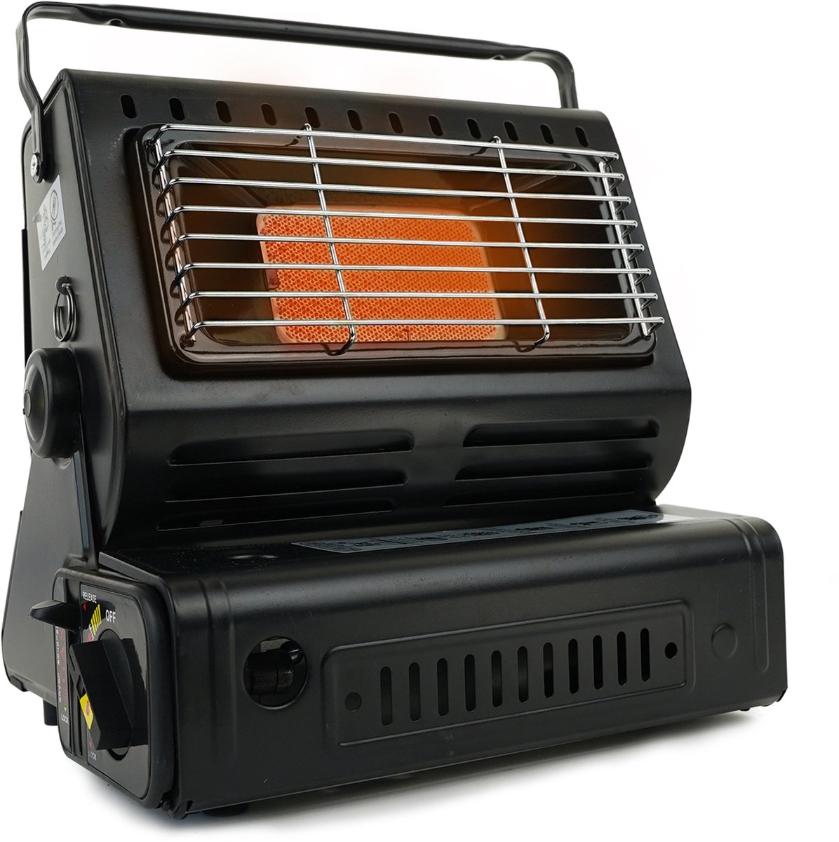 Eurocatch Combi Kooktoestel Kooktoestel en Kachel in 1 - Gaspit - Gasfornuis - Gasstel - Cooker - Terrasverwarmer - Camping gaskachel - Gas Heater - Verstelbaar - Draagbaar – foto 8