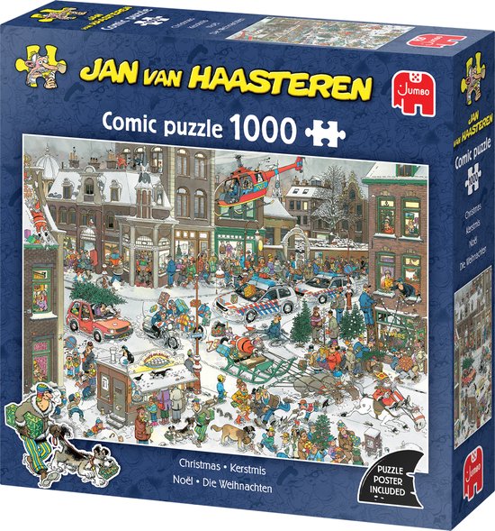 Jan van Haasteren - Kerstmis - 1000 stukjes puzzel - Legpuzzel
