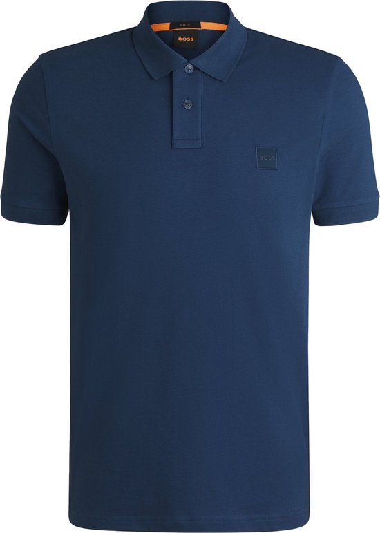 BOSS Passenger Polo Donkerblauw - Maat M - Heren