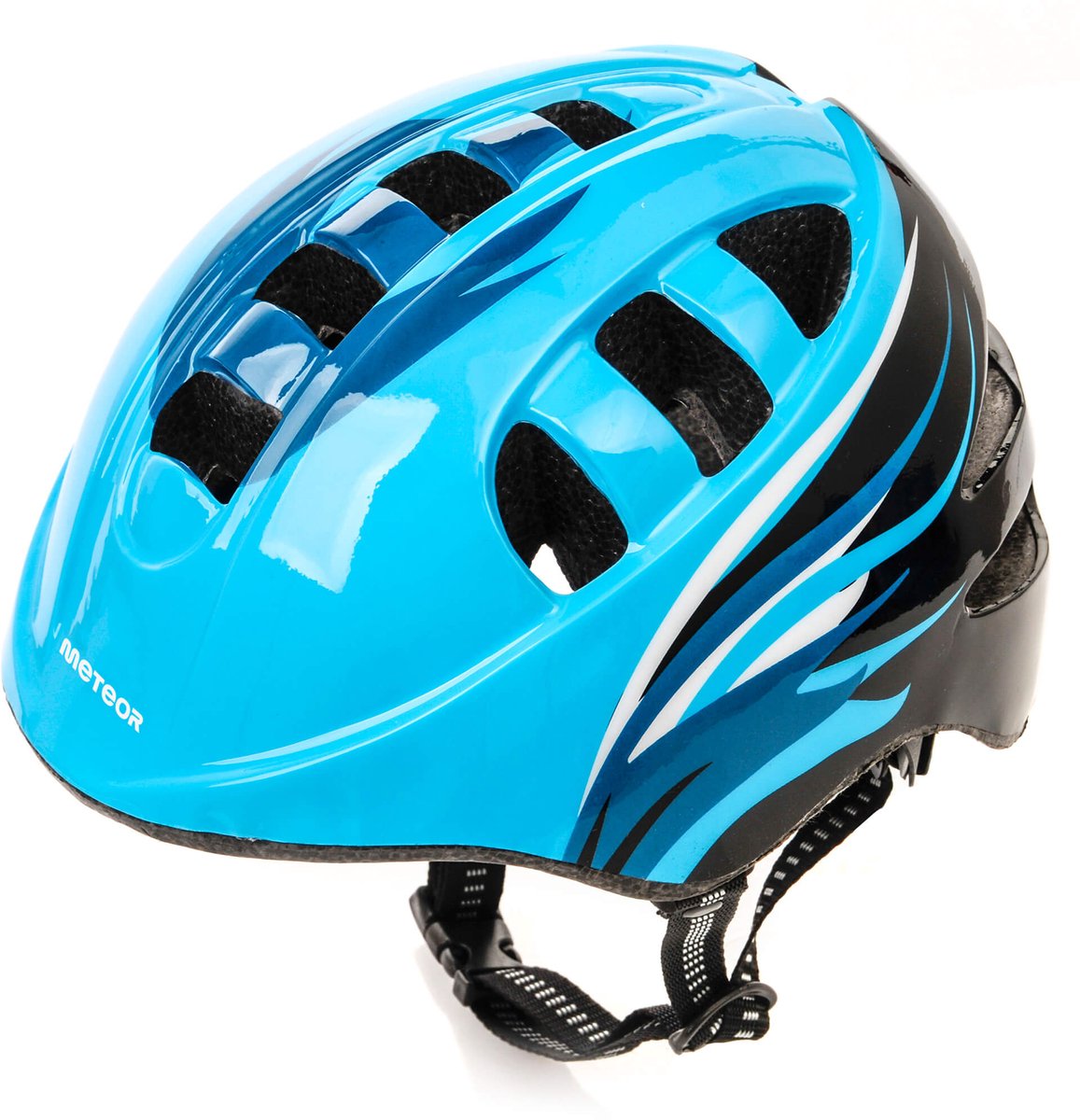 Meteor - Fietshelm - MA-2 S 48-52 cm - Orbit blauw