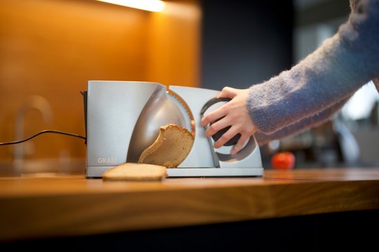 Graef MYtiny Snijmachine 23x18x34 Invouwbaar - Rood van Graef — afbeelding 5