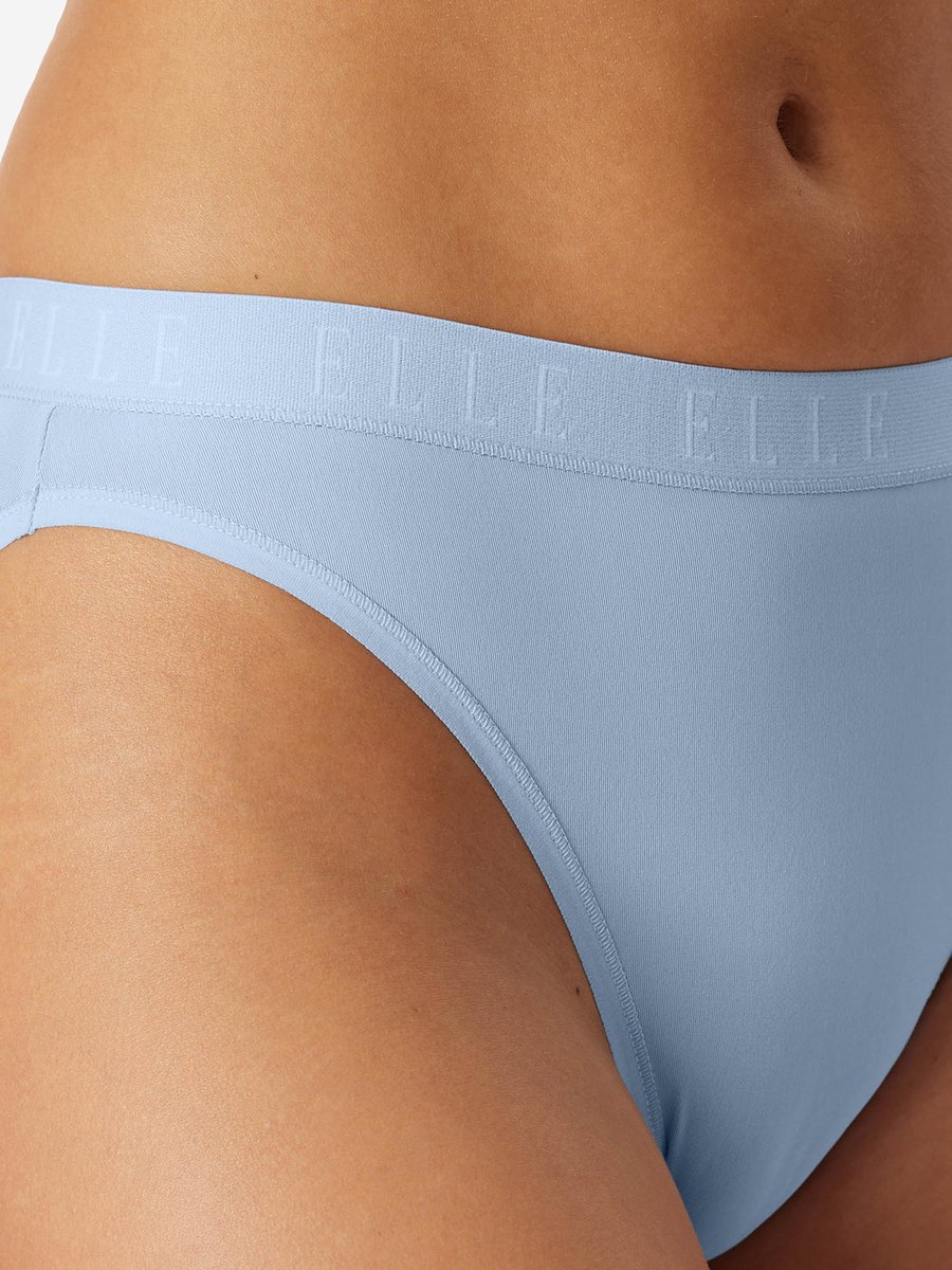 ELLE Slip High Leg - ELLE LOGO