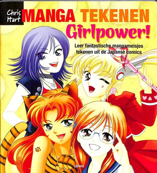 Cover van het boek 'Manga tekenen - Girlpower' van Christopher Hart