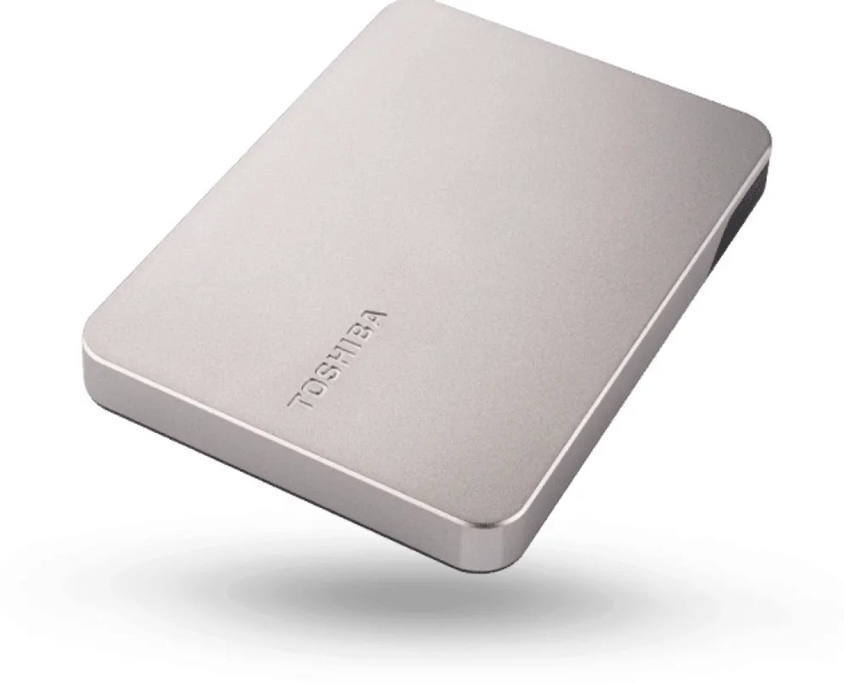 Toshiba Canvio Flex 4TB Externe harde schijf Zilver