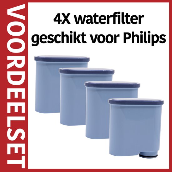 4x filtre à eau ECCELLENTE adapté pour Philips Saeco CA6903 / CA6903-00 / CA6903-01 / CA6903-10