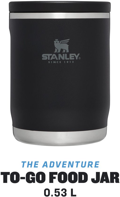 Bocal à nourriture Stanley The Adventure To- Go .53L / 18oz - Bouteille isotherme - Noir