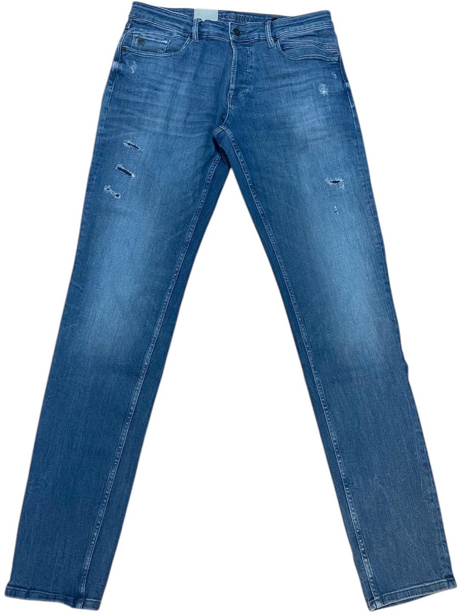CAST IRON SHIFT BACK SLIM BROEK -MAAT W35 X L36