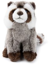 WWF Knuffel Raccoon Black White 23 cm