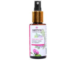 Gezichtstonic, rozenwater, Sattva Ayurveda, 100 ml