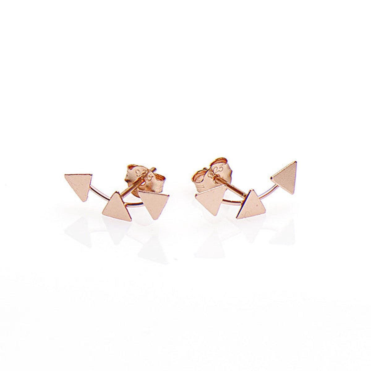 Karma Symbols oorbel M1699 Triples Triangle