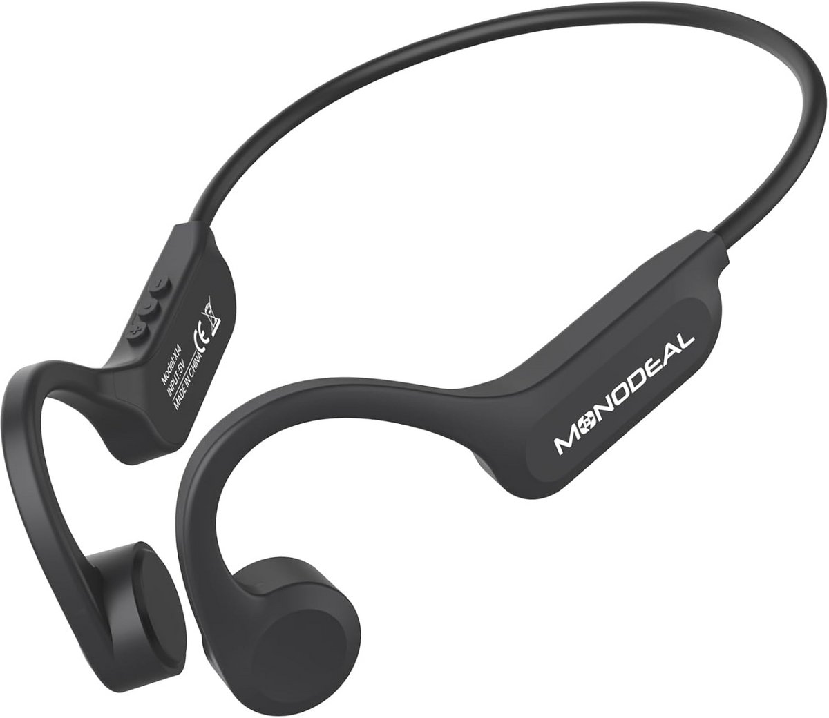 Bluetooth Koptelefoon - Open Oortjes - IPX6 Waterdicht - Voor Joggen en Fietsen