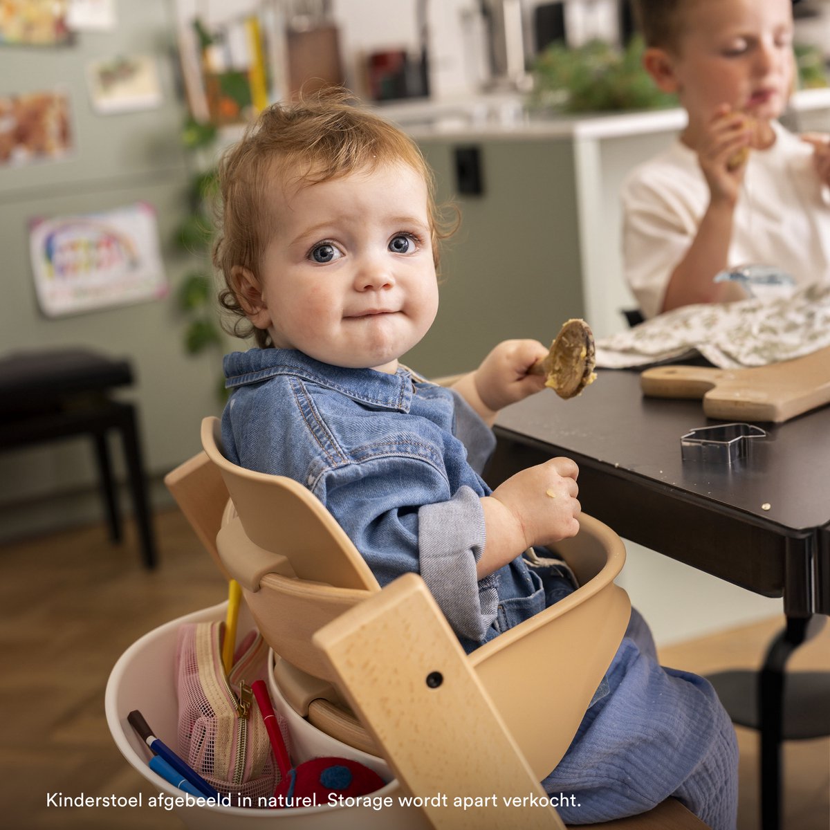 Stokke Tripp Trapp Bundle Stoel + Babyset 2 - Black thumbnail 5