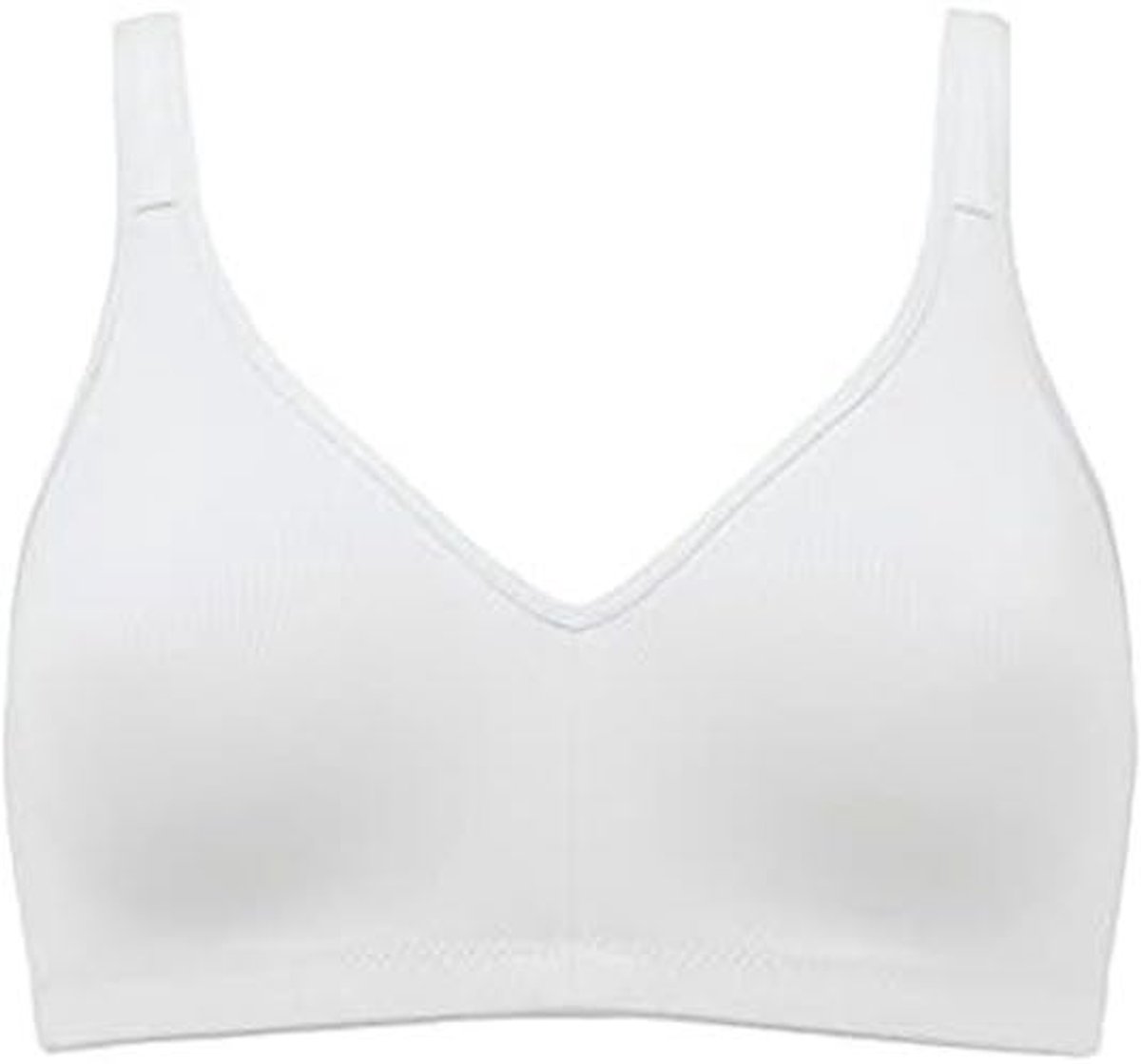 Naturana soft BH met elastische cups maat 75 B/C/D wit