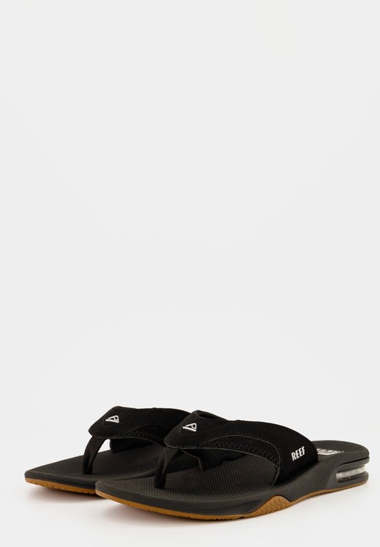 Reef Fanning Flipflop voor heren, zwart bruin, 42 EU Reef Fanning Flipflop voor heren, zwart bruin, 42 EU