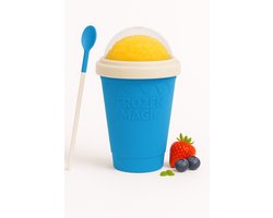 Joya Party Slushy Maker knijpbeker in het blauw
