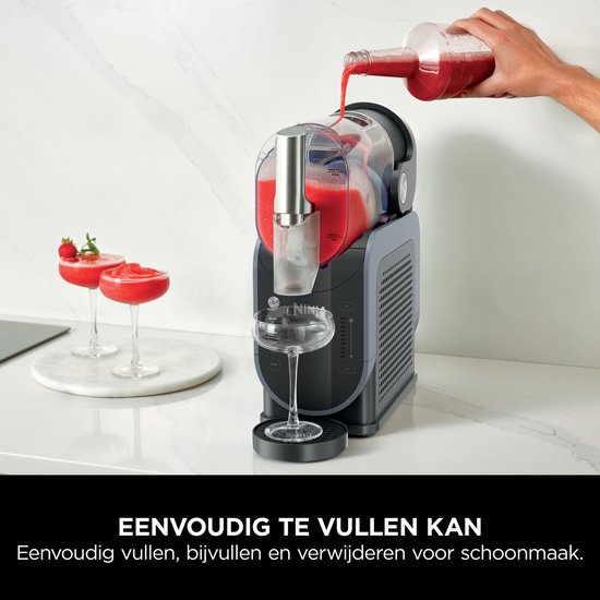 Ninja SLUSHi IJsdrankjes, Slush Puppy en Granita maker - tot 12 uur lang bevroren drankjes - Slank model - FS301EU