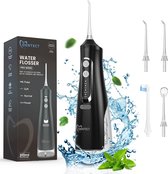 Waterflosser Dentect - Monddouche - Neusdouche - Tongreiniger - 4 standen - Flosapparaat - Opzetstukjes - Tandplak verwijderen - Tandsteenverwijderaar