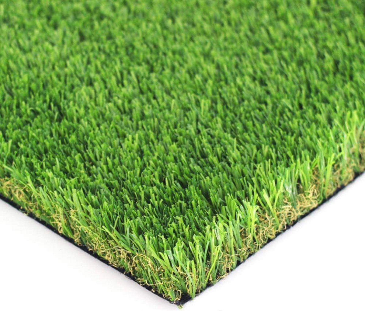 35mm Kunstgras met Natuurlijke Uiterlijk - Realistisch Tuin gazon voor Binnen en Buiten