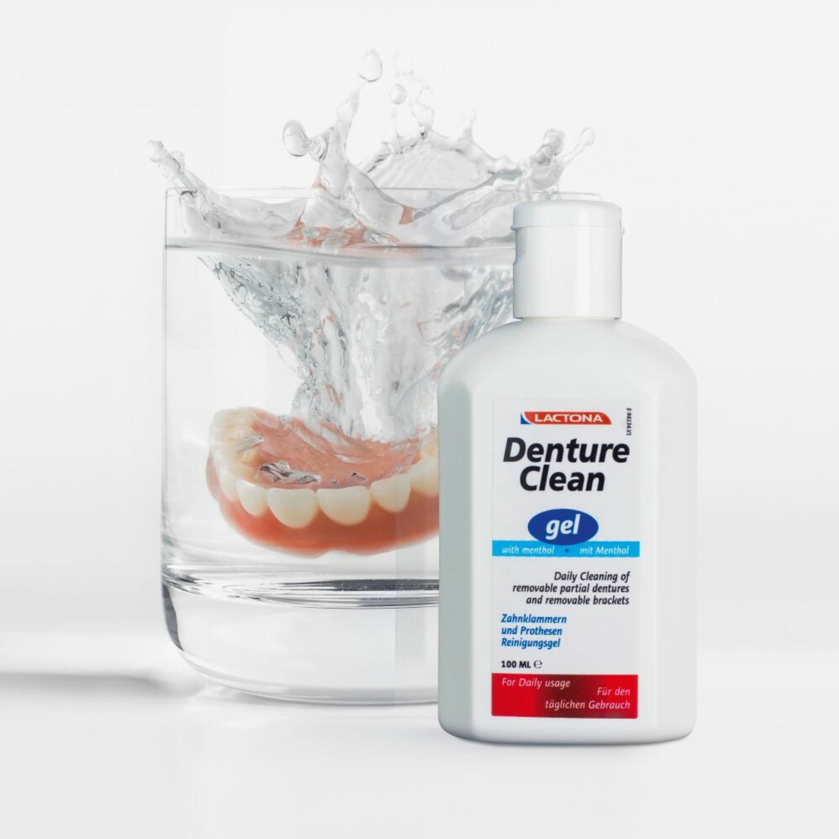 Lactona Denture Clean Gel - 6 x 100 ml - Voordeelverpakking