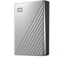 Western Digital My Passport Ultra - Compatibel met Mac - Externe Harde Schijf - Zilver - 6 TB