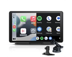 CarMe CarPlay Scherm - Apple CarPlay & Android Auto (Draadloos) - 7 inch - Touchscreen - Navigatiesysteem auto - Geschikt voor Apple CarPlay & Android Auto - Android Auto scherm CarMe CarPlay Scherm - Apple CarPlay & Android Auto (Draadloos) - 7 inch - Touchscreen - Navigatiesysteem auto - Geschikt voor Apple CarPlay & Android Auto - Android Auto scherm