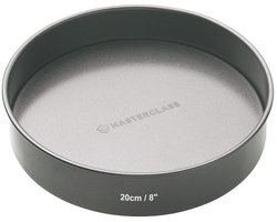 Ronde bakvorm met losse bodem laag, 20cm - Masterclass