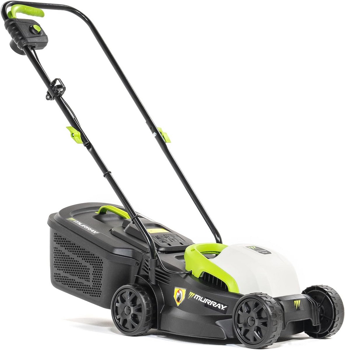 Elektrische Grasmaaier 2-in-1 1200W met Grasopvangbak voor Kleine Gazons - Ergonomisch en Compact