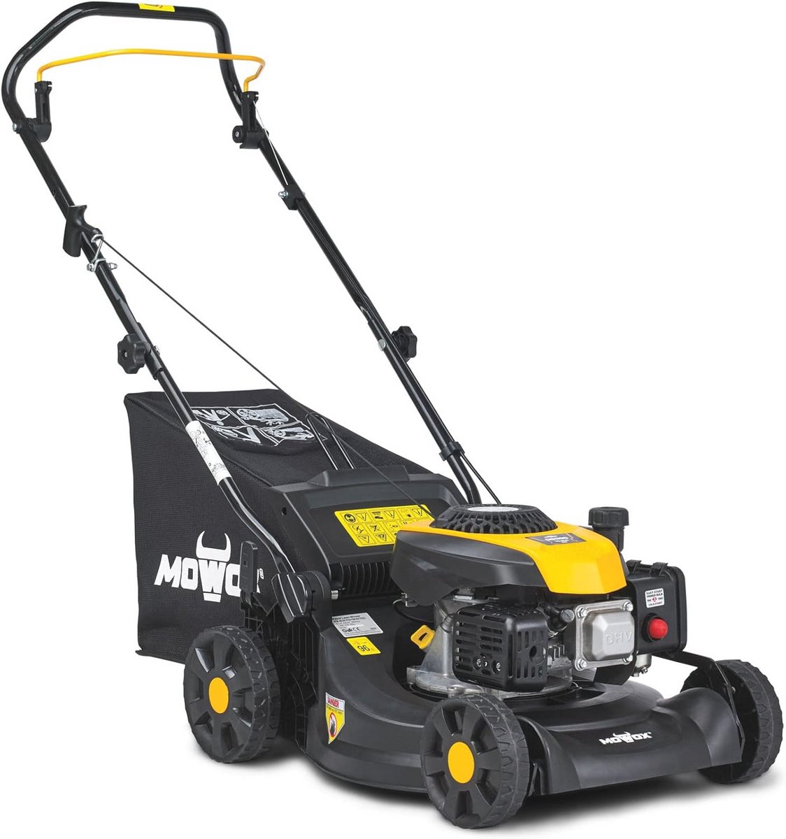 Benzine-Grasmaaier 40 cm Maaibreedte met Centrale Hoogteverstelling