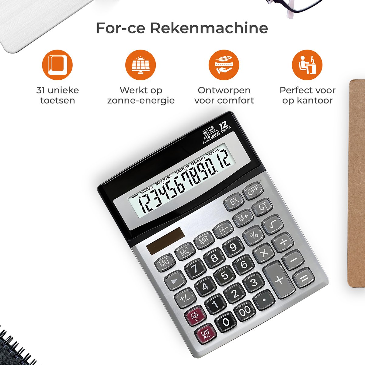 Grote Grote Bureau Rekenmachine - afbeelding 2