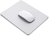 Bol.com Mastersøn Aluminium Muismat - Zilver - Mouse pad - Anti Slip - Geschikt voor Apple Magic Mouse aanbieding