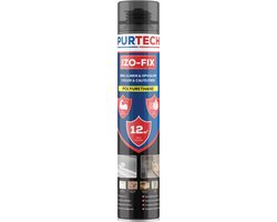 Purtech - Izo-fix NBS - PUR montageschuim - Pur schuim - snel lijmen en vervullen - 850ml
