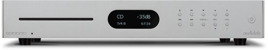 Audiolab 8300CDQ CD-speler & Voorversterker – 32-bit ESS Sabre DAC – MQA-Ondersteuning – Class A Hoofdtelefoonversterker – Zilver