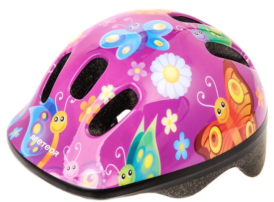 Meteor - Fietshelm - MV6-2 - XS 44-48 cm Butterfly