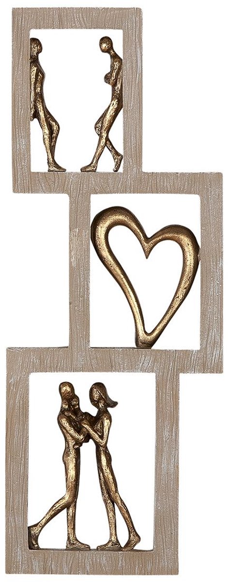 Casablanca by Gilde Sculpture décorative Love is in the air H. 32 cm