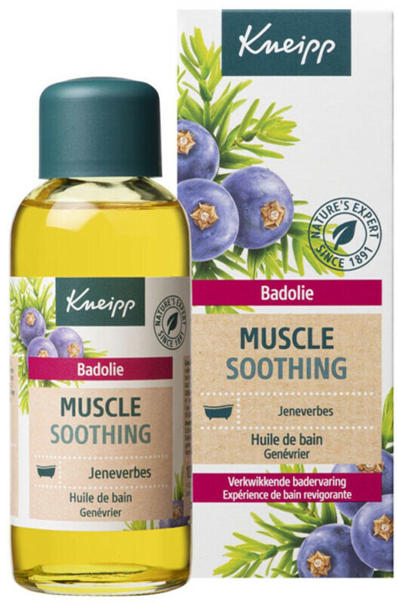 Goedkoopste 3x Kneipp Badolie Muscle Soothing Jeneverbes 100 ml