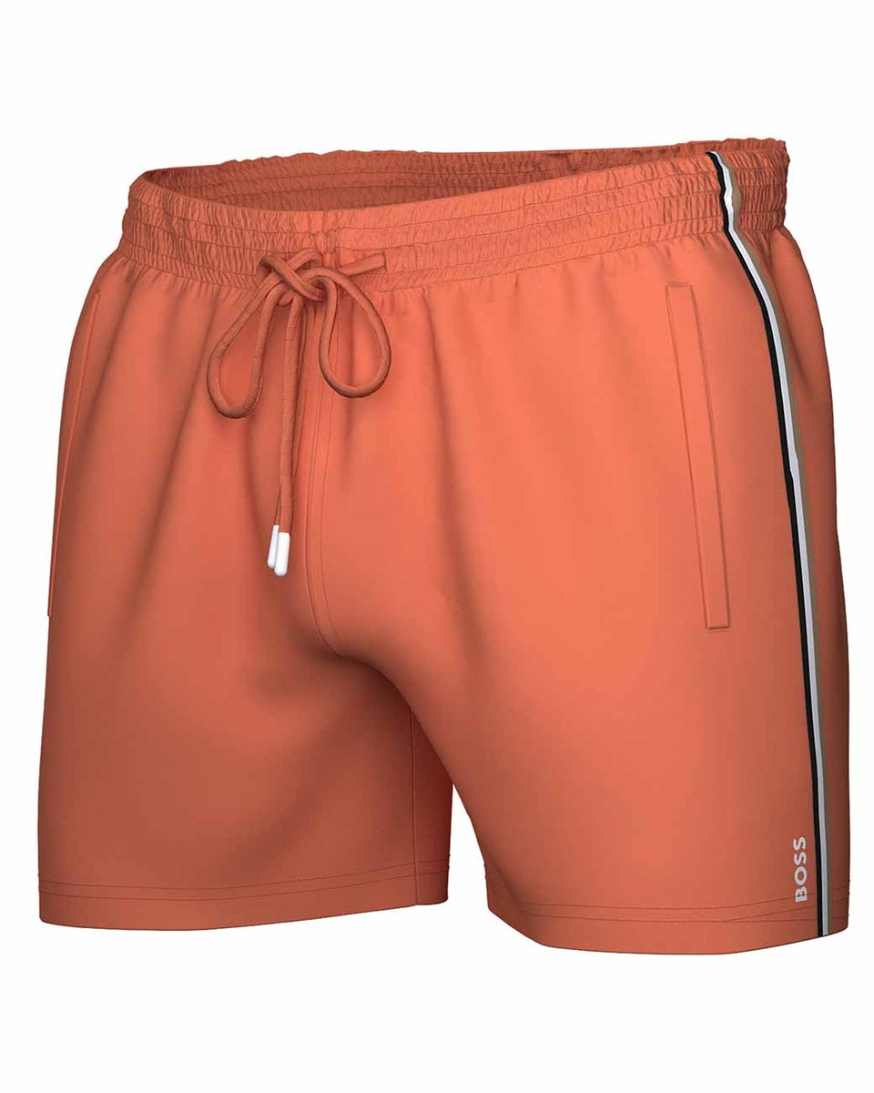 BOSS BLACK Iconic Zwembroeken Heren - Oranje — afbeelding 11