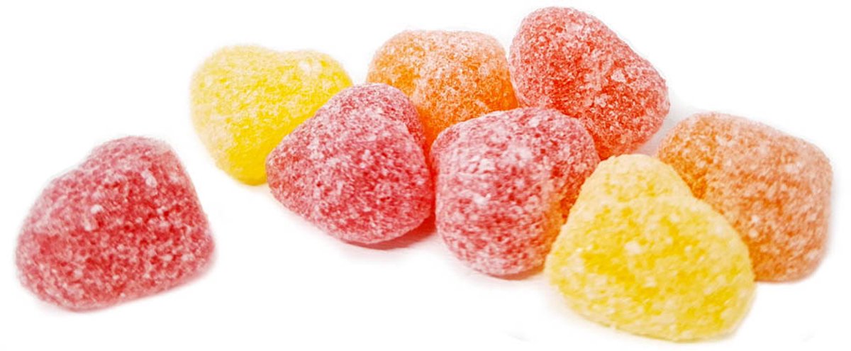 Kindly's Mini Zure Hartjes - 1 kilo