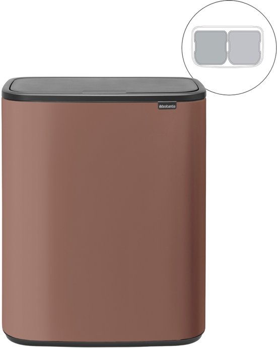Brabantia Bo Touch Bin Prullenbak - 2 30 liter