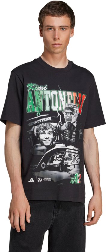 adidas Performance T-shirt graphique Kimi Antonelli Mercedes - AMG Petronas Formula One Team - Hommes - Noir - L