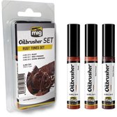 AMMO MIG 7501 Oilbrushers Rust Tones - Set Oilbrusher(s)