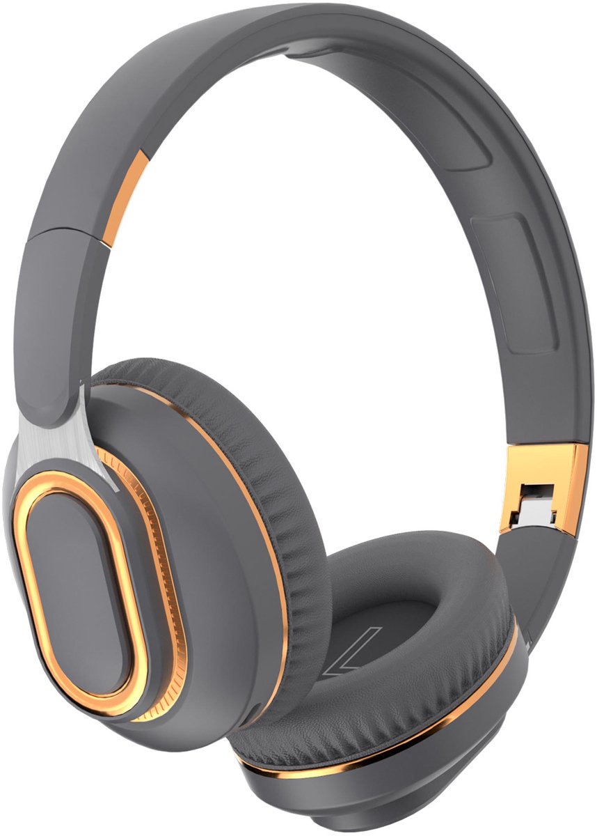 KINSI Bluetooth Gamingheadset Over-Ear | 2-in-1 Gaming- & Musi headset | Bluetooth 5.0 | HD-Microfoon | Opvouwbaar Compact Ontwerp | 16 Uur Batterijlevensduur | Ergonomisch & Zacht Touchieve